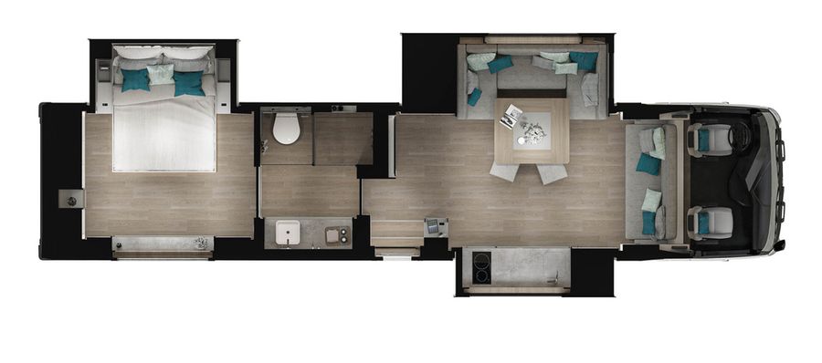 STX Motorhome Floorplan